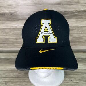 Appalachian State Mountaineers Hat Cap Strap Back Youth Fitted Black NCAA Nike